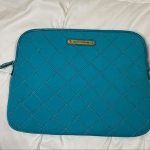 Juicy Couture Teal Laptop Sleeve
